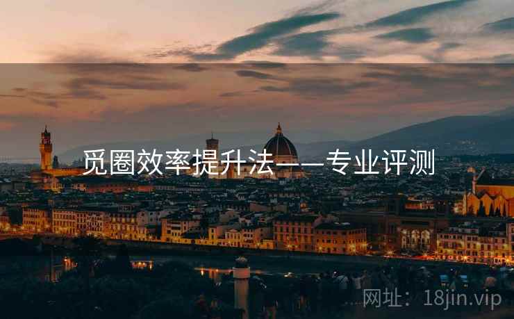 觅圈效率提升法——专业评测